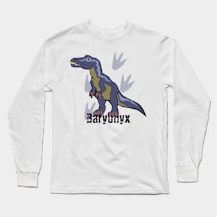 Blue Baryonyx Long Sleeve T-Shirt